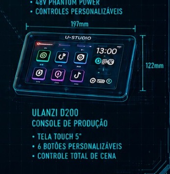Diagrama técnico ULANZI D200